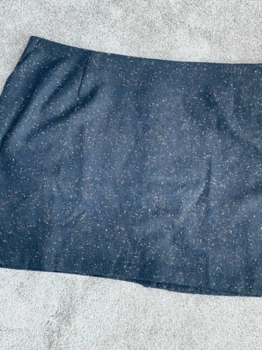 Modcloth Wool Blend Speckled Knit Woven Pockets Pencil Skirt Plus Size 28